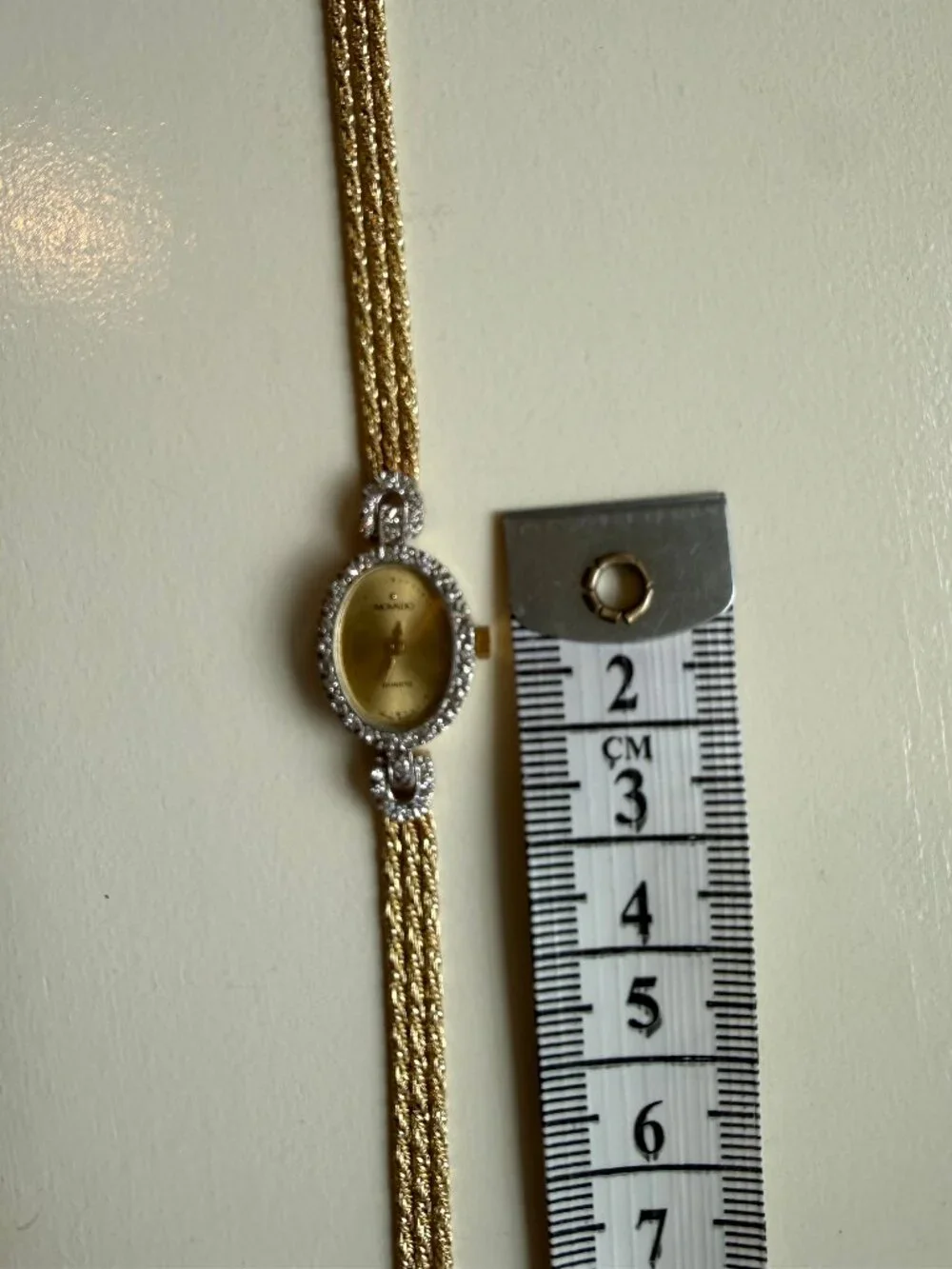 Vintage Movado 14K Gold & Diamond Swiss Quartz Ladies Bracelet Watch | Serviced